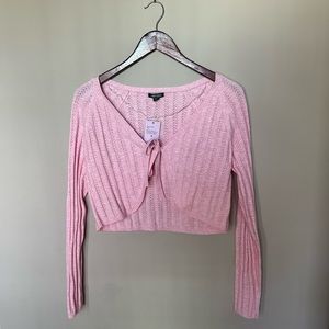 Wild fable pink shrug cardigan